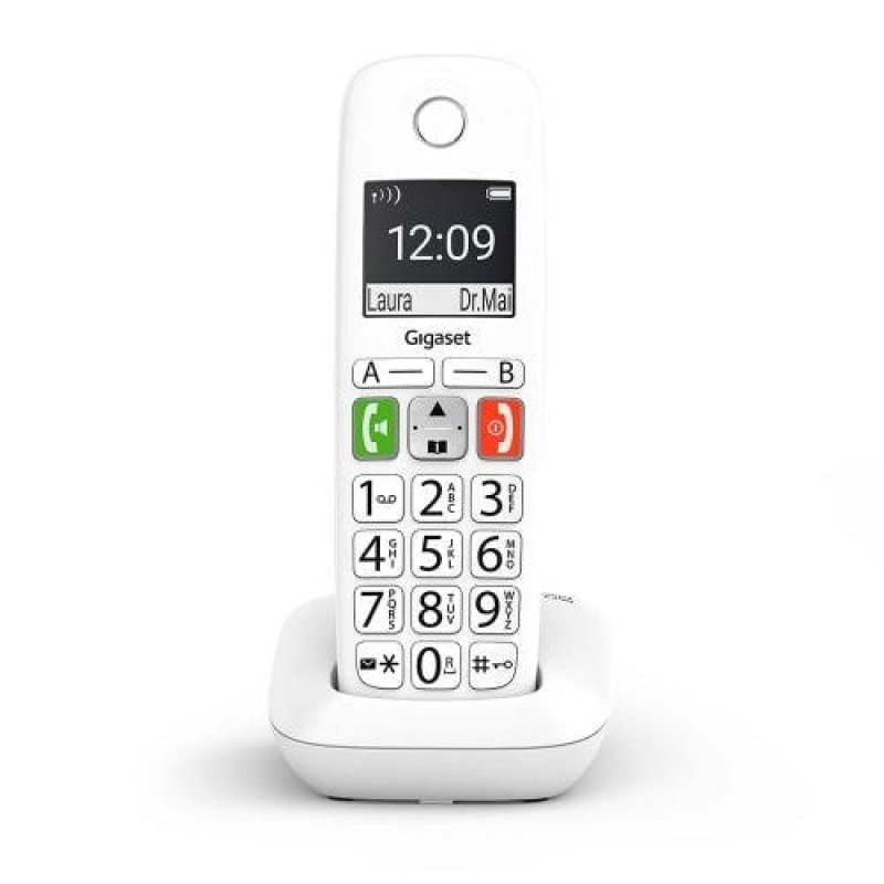 Teléfono inalámbrico Siemens GIGASET E290 WHITE