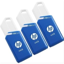 Pack Pendrive USB PNY P-HPFD755W64X3-GE
