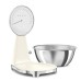 Báscula de cocina Smeg KSF01CRWW CREMA