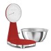 Báscula de cocina Smeg KSF01RDWW ROJO