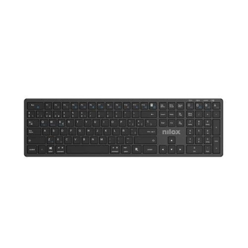 Teclado Nilox PRO WIRELESS BLACK NXKBW01B