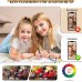 Nettlife lámpara de techo LED negra regulable 80 cm salón 78w dormitorio