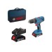 Taladro percutor 18V 2 baterías 2Ah Bosch