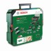 Taladro percutor 18V con 2 baterías 1,5Ah + maletín 241 accesorios Bosch