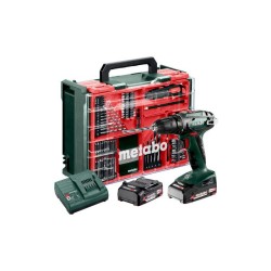 Taladro atornillador 18v - 74 pzs - 2ah
