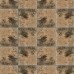 Suelo cerámico exterior C3 Caryo marrón 33x33 cm