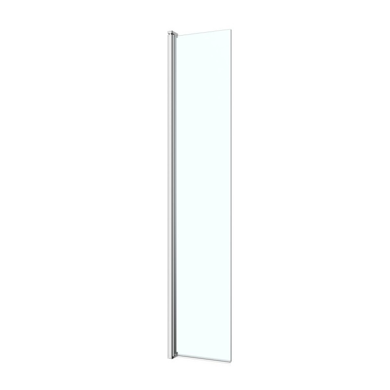 Mampara de ducha pivotante transparente 40 cm cromado Calia Cooke & Lewis