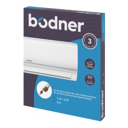 Kit instalación aire acondicionado 1/4-3/8 5 m Bodner.