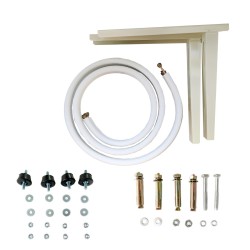 Kit instalación aire acondicionado 1/4-3/8 3 m Bodner