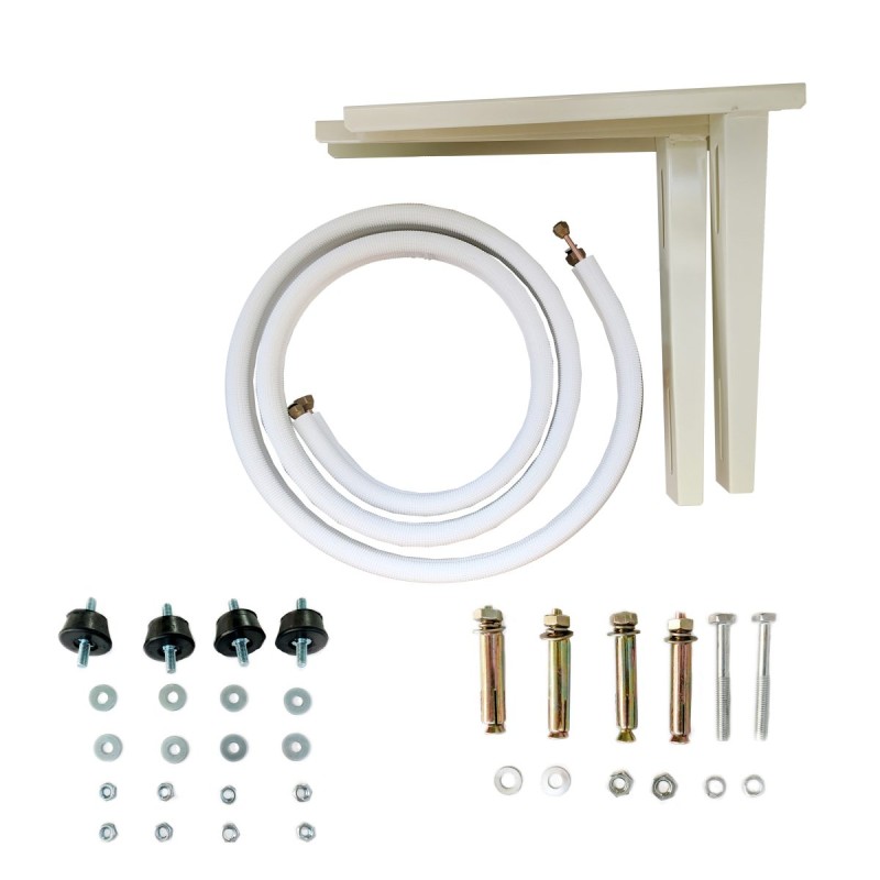 Kit instalación aire acondicionado 1/4-3/8 3 m Bodner