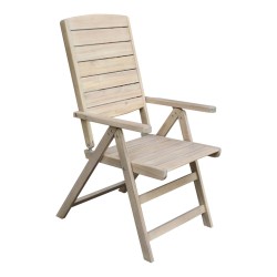Sillón de jardín reclinable Riveo Goodhome