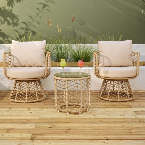 Conjunto de jardín Omalos Goodhome