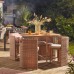 Conjunto de comedor Elos 4 piezas Goodhome