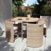 Conjunto de comedor Elos 4 piezas Goodhome