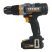 Taladro percutor 18V 1x2Ah con 71 accesorios Titan