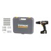 Taladro percutor 18V 1x2Ah con 71 accesorios Titan