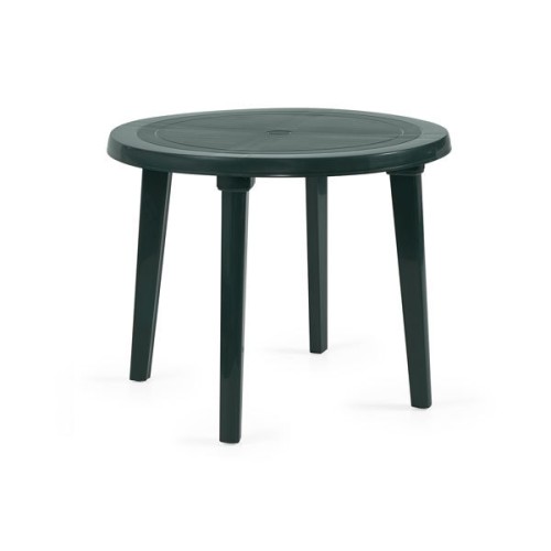 Mesa de jardín redonda verde ø90 cm