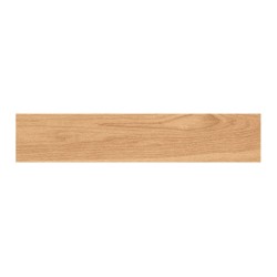 Suelo porcelánico gran formato madera miel 23,3x120 cm C1 Cartago