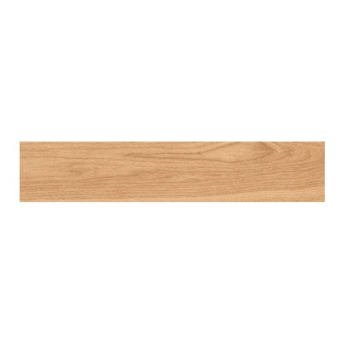Suelo porcelánico gran formato madera miel 23,3x120 cm C1 Cartago