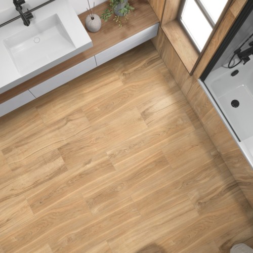 Suelo porcelánico madera natural 24x88 cm C2 Amaga