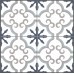 Suelo porcelánico hidráulico multicolor mate 45x45 cm C2 Flower