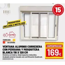Mampara de ducha frontal 120 cm