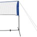 vidaXL Red de bádminton con volantes 600x155 cm