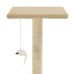 vidaXL Rascador para gatos con postes rascadores de sisal 95 cm beige