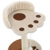 vidaXL Rascador para gatos con poste de sisal 40 cm beige y marrón
