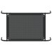 vidaXL Cama de perro elevada negra textilene S