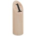 vidaXL Juego de números Kubb madera
