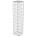 vidaXL Muro de gaviones con cubiertas acero galvanizado 20x20x100 cm