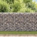 vidaXL Muro de gaviones con cubiertas acero galvanizado 20x20x100 cm