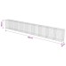 vidaXL Muro de gaviones con cubiertas acero galvanizado 900x50x100 cm