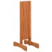 vidaXL Valla de jardín enrejada madera maciza abeto naranja 120x60 cm