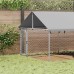 vidaXL Perrera de exterior con tejado 600x200x150 cm