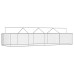 vidaXL Perrera de exterior con tejado 600x200x150 cm