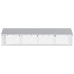 vidaXL Perrera de exterior con tejado 600x200x150 cm