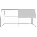 vidaXL Jaula gallinero de exterior de acero galvanizado 3x4x2 m