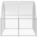 vidaXL Gallinero de exterior de acero galvanizado 3x2x2 m
