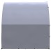 vidaXL Gallinero de exterior de acero galvanizado 3x4x2 m