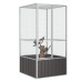 vidaXL Jaula de pájaros acero galvanizado antracita 111x107x211,5 cm