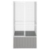 vidaXL Jaula de pájaros acero galvanizado gris 111x107x211,5 cm
