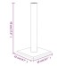 vidaXL Poste rascador para gatos gris oscuro 22x22x45 cm