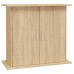 vidaXL Soporte para acuario de roble Sonoma 81x36x73 cm de madera de ingeniería