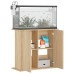 vidaXL Soporte para acuario de roble Sonoma 81x36x73 cm de madera de ingeniería