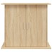 vidaXL Soporte para acuario de roble Sonoma 81x36x73 cm de madera de ingeniería