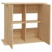 vidaXL Soporte para acuario de roble Sonoma 81x36x73 cm de madera de ingeniería