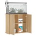 vidaXL Soporte para acuario de roble Sonoma 81x36x73 cm de madera de ingeniería