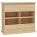 vidaXL Soporte para acuario de roble Sonoma 81x36x73 cm de madera de ingeniería